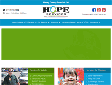 Tablet Screenshot of henrydd.org